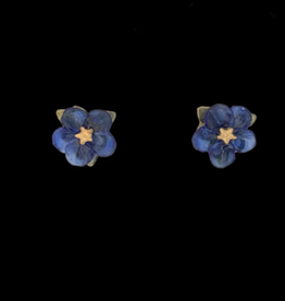 BLUE VIOLET POST EARRINGS