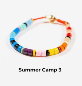 DAILY CANDY SUMMER CAMP 3  GOLD CLASP BRACELET