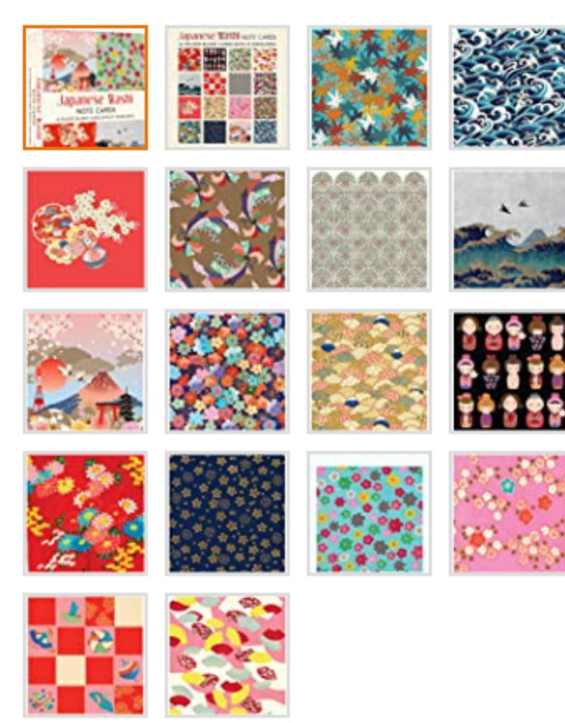 JAPANESE WASHI NOTE CARDS