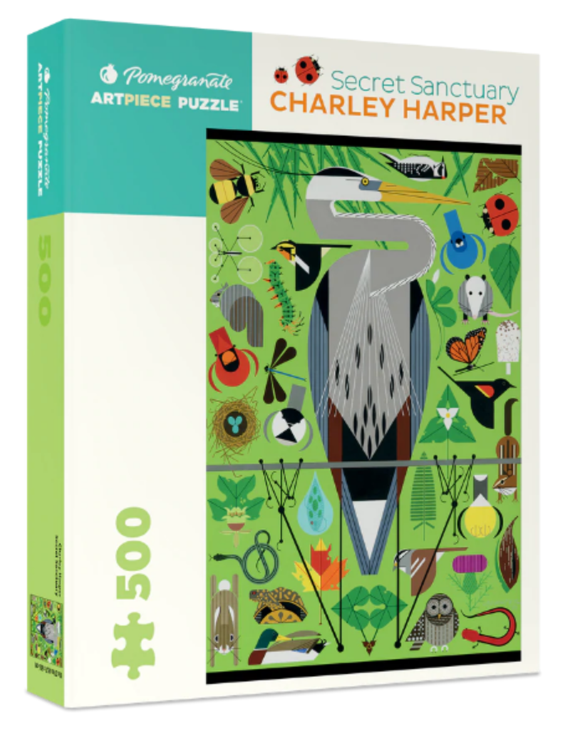 CHARLEY HARPER SECRET SANCTUARY 500 PIECE PUZZLE