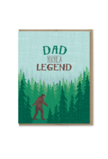 MODERN PRINTED MATTER SASQUATCH LEGEND DAD CC