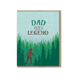 MODERN PRINTED MATTER SASQUATCH LEGEND DAD CC