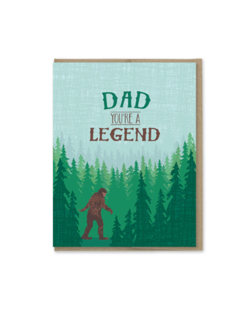 MODERN PRINTED MATTER SASQUATCH LEGEND DAD CC