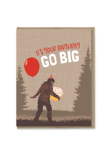 MODERN PRINTED MATTER GO BIG BIRTHDAY CC