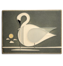 TRUMPETER SWAN TILE