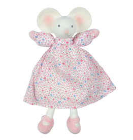TIKIRI TOYS MEIYA THE MOUSE LOVEY WITH RUBBER HEAD