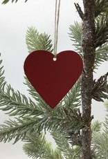 SMALL METAL HEART ORNAMENT