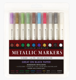 STUDIO SERIES METALLIC MARKERS SET