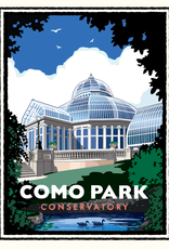 LEGENDARY LANDMARK ART COMO PARK CONSERVATORY 8X10