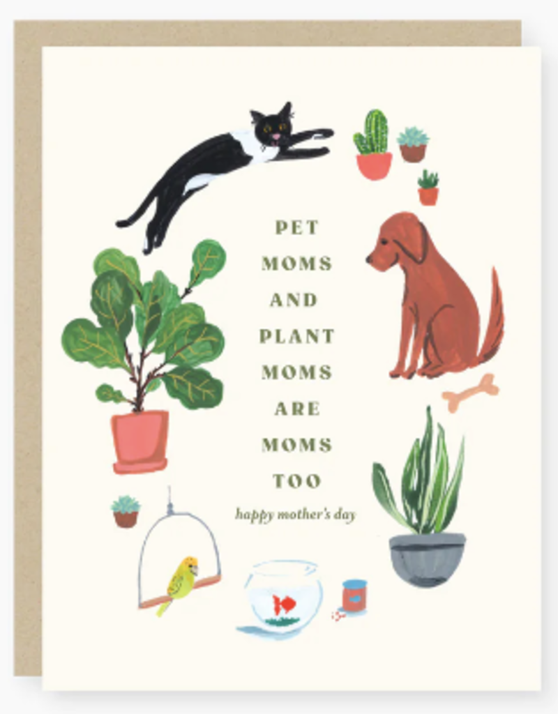 2021 CO PET MOM PLANT MOM MOTHERS DAY CARD