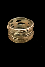 MEDIUM BIRCH BARK RING SIZE 8