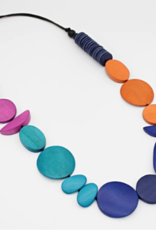 MULTICOLOR VIBRANT LYRIC NECKLACE