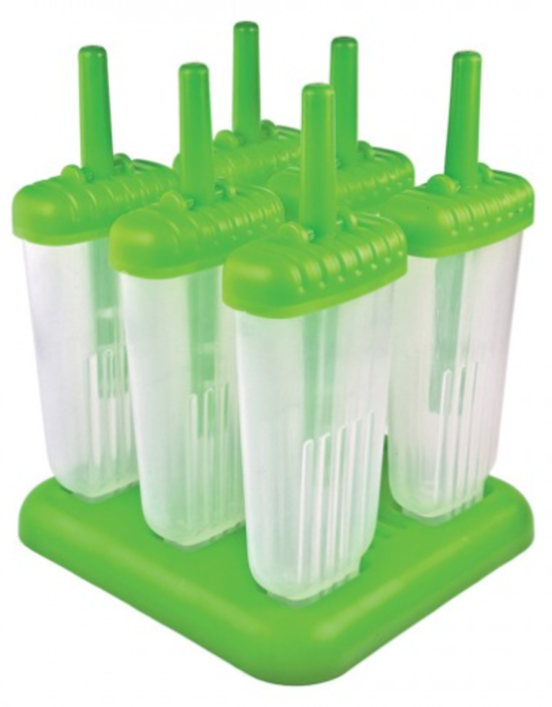 TOVOLO SQUARE BOX GROOVY POP MOLDS SET 6