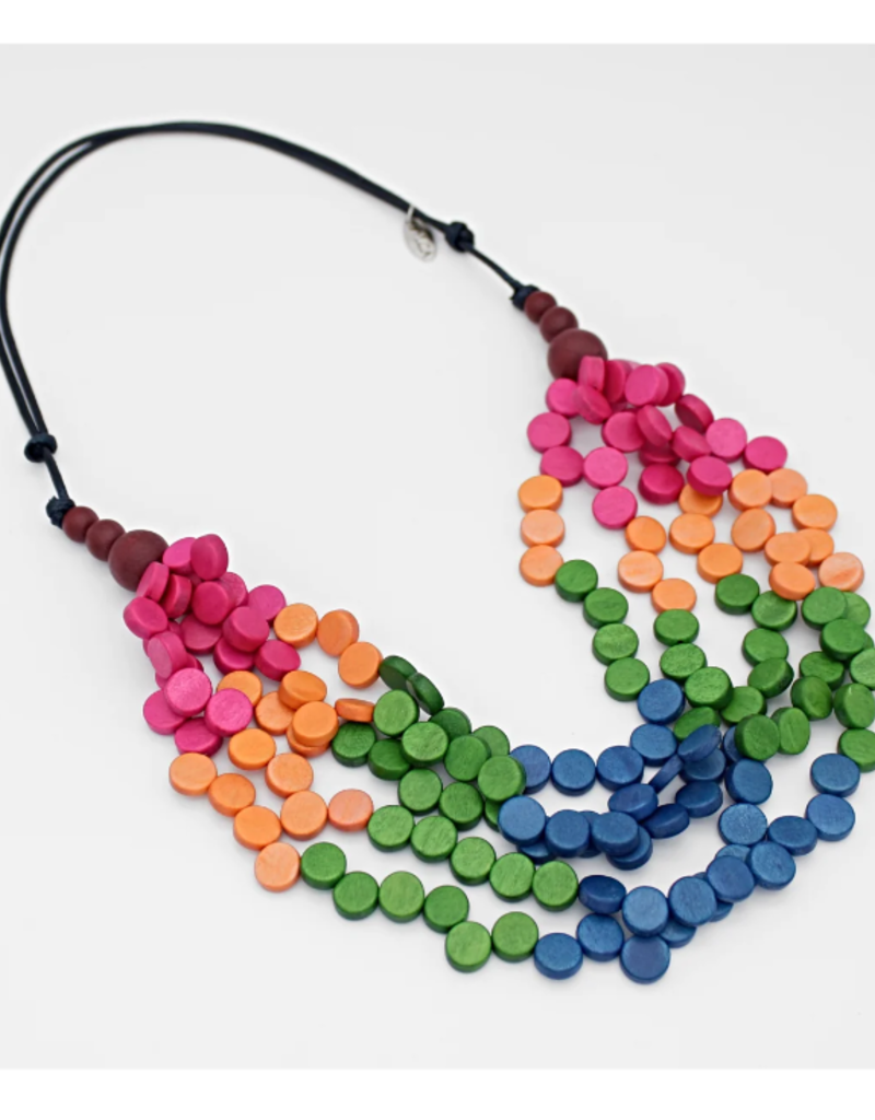 STRANDS OF COLOR FARIDA NECKLACE