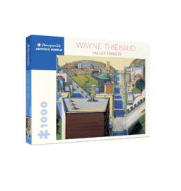 WAYNE THIEBAUD: VALLEY STREETS 1000PC