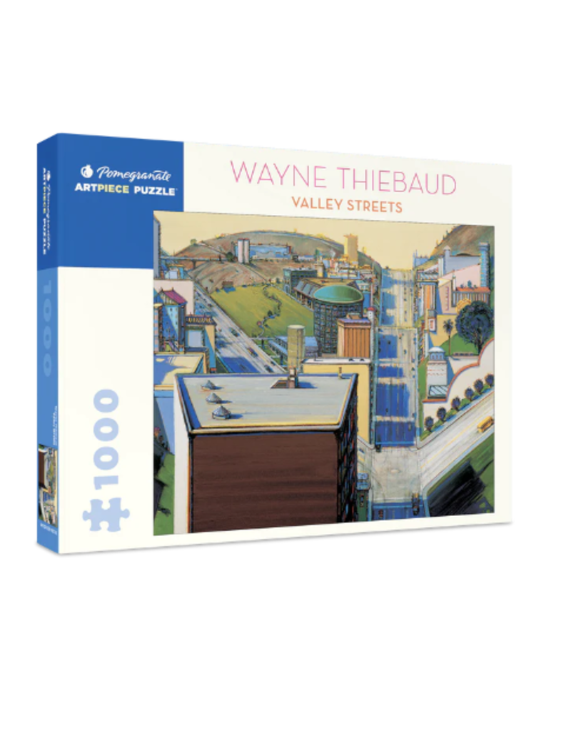 WAYNE THIEBAUD: VALLEY STREETS 1000PC