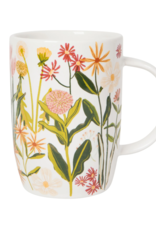 BEES AND BLOOMS TALL MUG