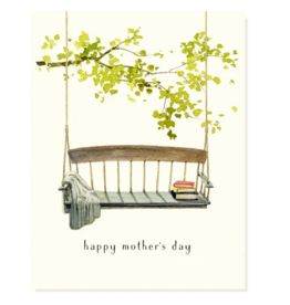 SWINGING BENCH 2 MOTHERS DAY CARD