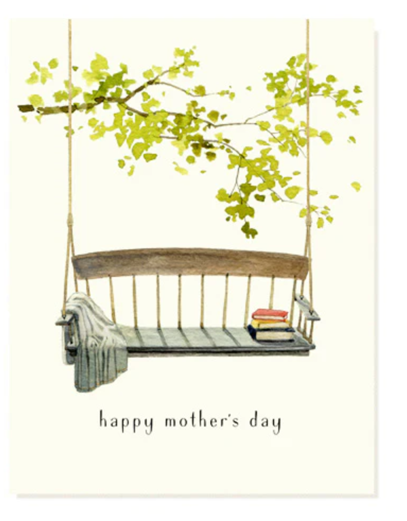 SWINGING BENCH 2 MOTHERS DAY CARD