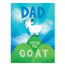 GOAT FATHERS DAY CARD