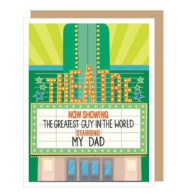 APARTMENT 2 CARDS THEATRE DAD FATHER'S DAY CC