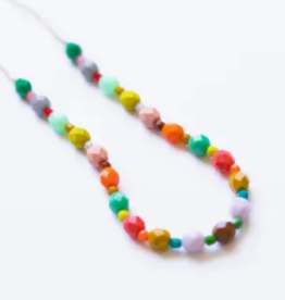 NEST PRETTY THINGS COLORFUL STATEMENT BEAD NECKLACE