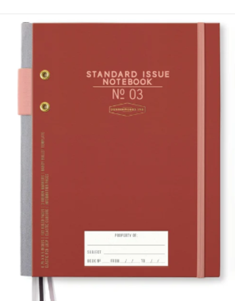 STANDARD ISSUE PLANNER ROSEWOOD + BLUSH