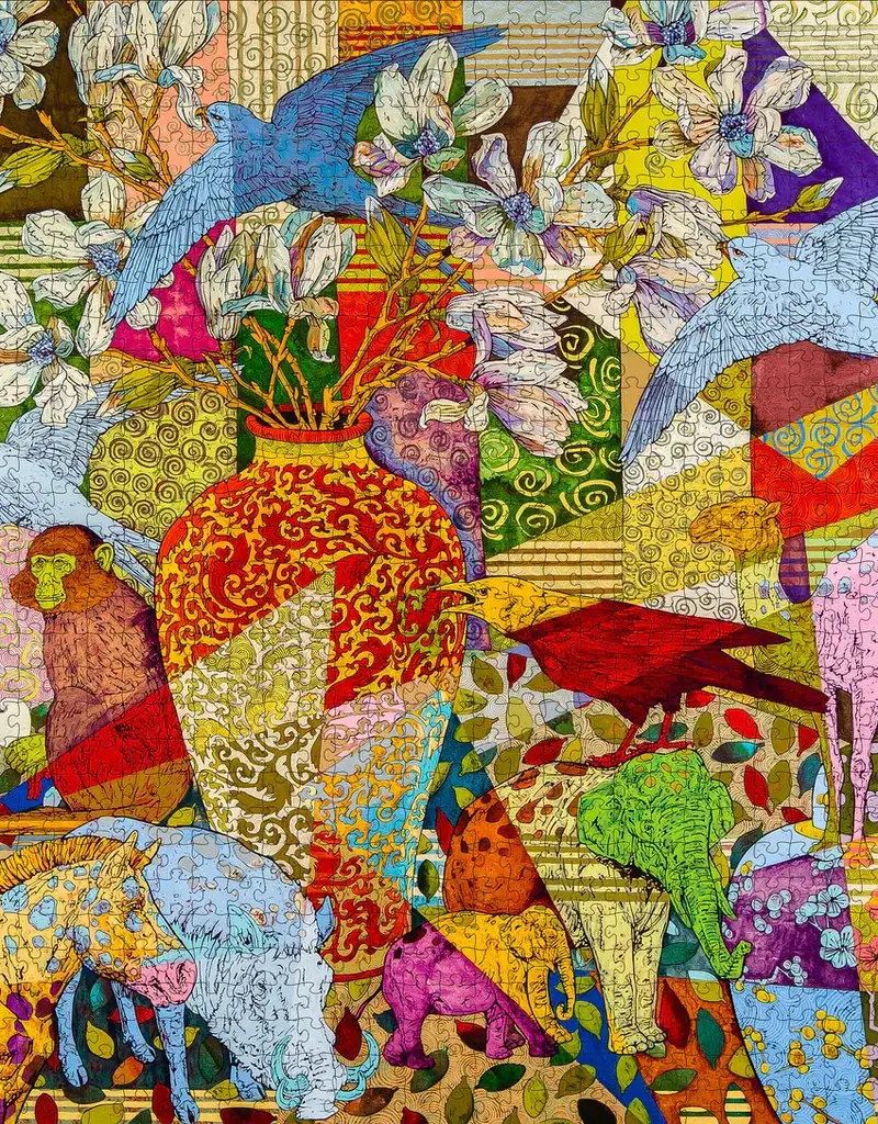 GRANT LEIER  QUILT 1000 PC PUZZLE