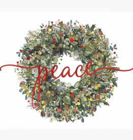 WREATH OF PEACE DELUXE HOLIDAY CARDS