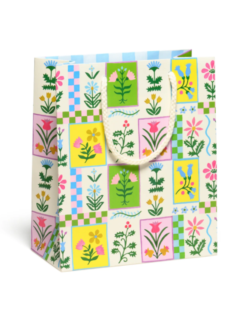 RETRO FLOWER MED GIFT BAG