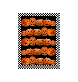JACK O LANTERN FLOUR SACK TOWEL