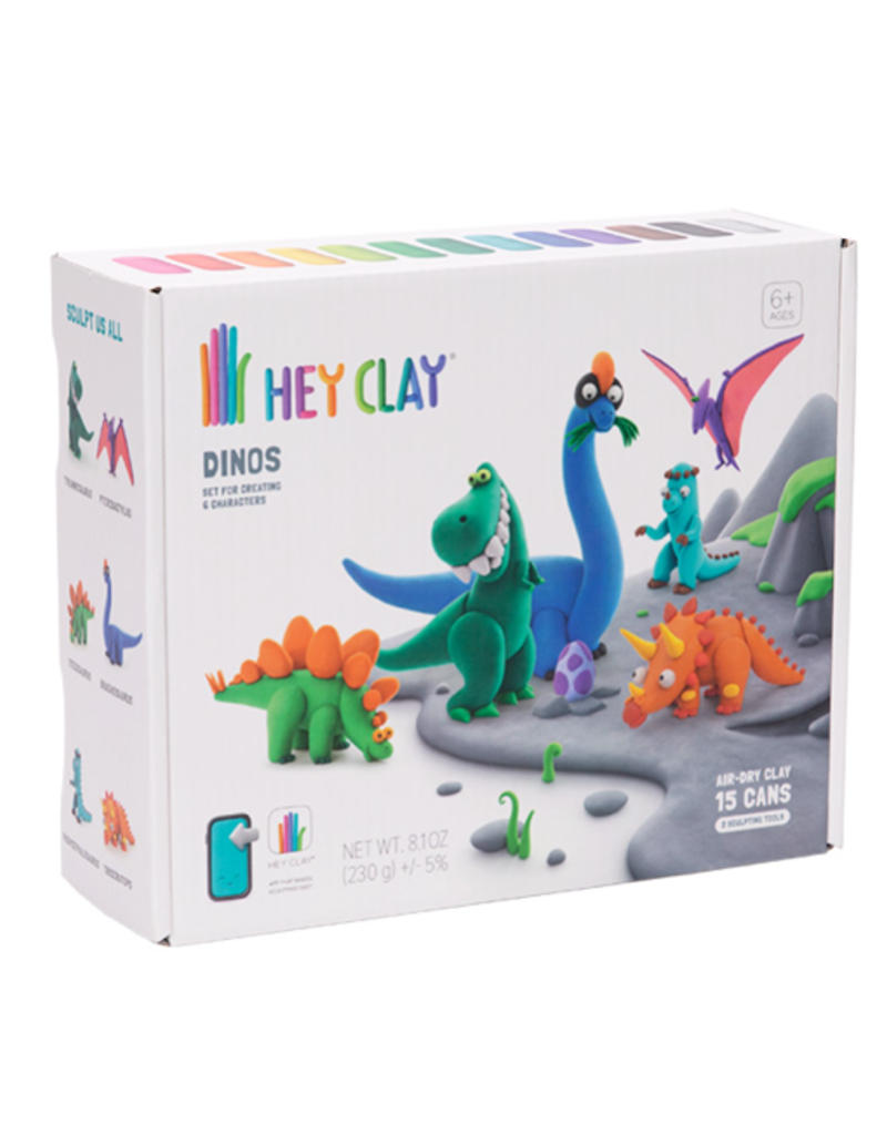 FAT BRAIN TOYS HEY CLAY DINOS
