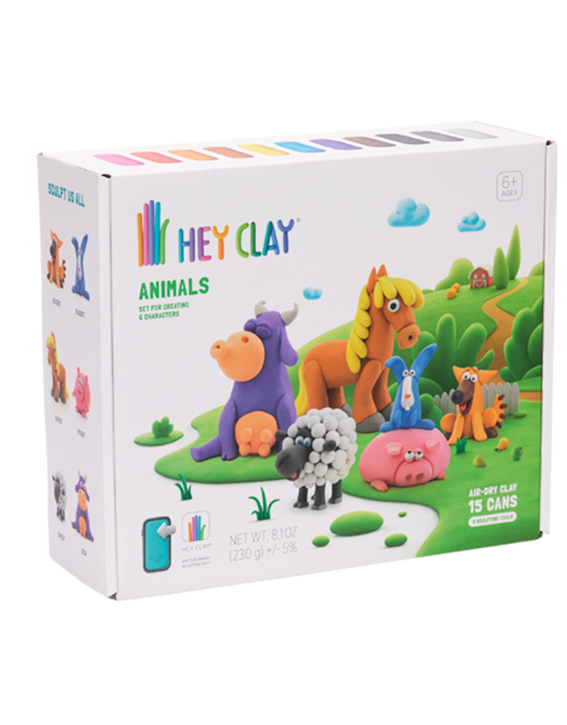 FAT BRAIN TOYS HEY CLAY ANIMALS