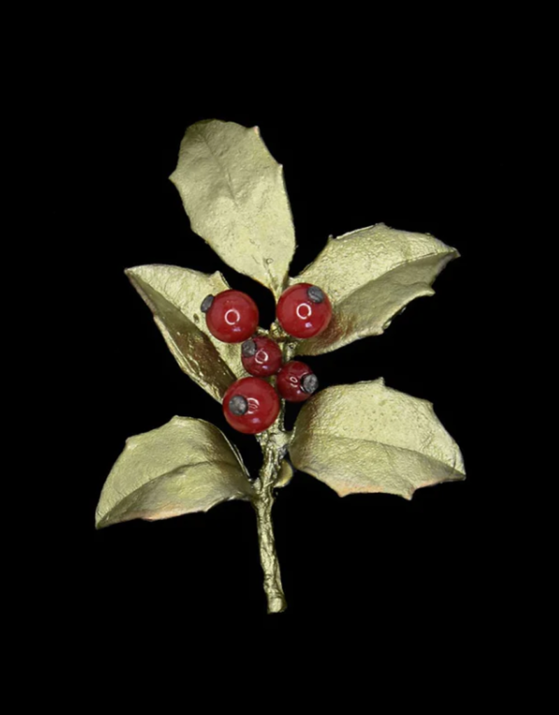 HOLLY BROOCH