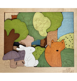WOODLAND 2 LAYER PUZZLE
