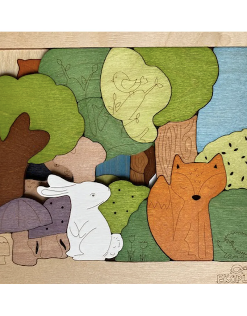 WOODLAND 2 LAYER PUZZLE