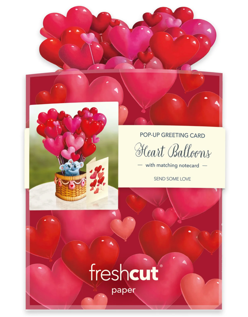 FRESHCUT PAPER HEART BALLOONS