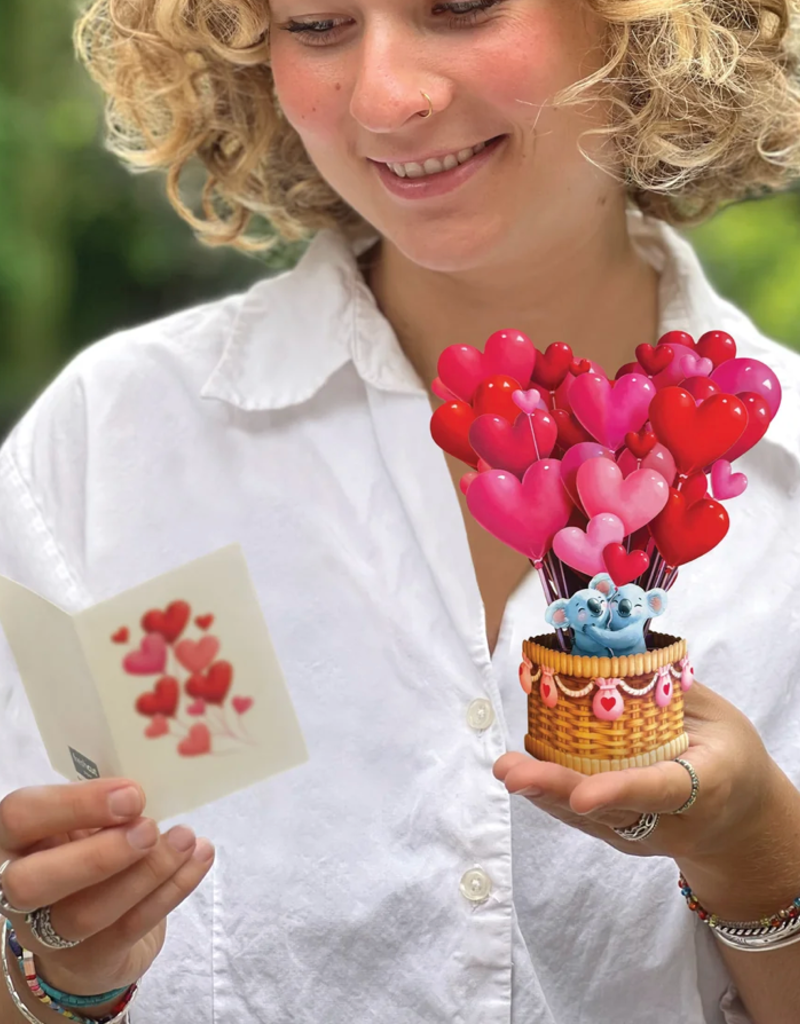 FRESH CUT PAPER HEART BALLONS