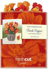 FRESH CUT PAPER FRENCH POPPIES
