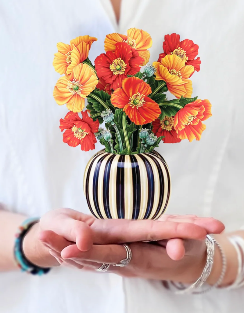 FRESH CUT PAPER FRENCH POPPIES
