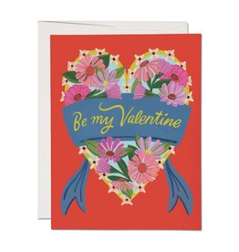 DAISY HEART VALENTINE CARD