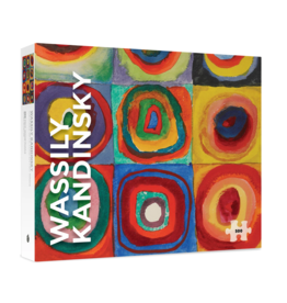 KANDINSKY: SQUARES W CONCENTRIC CIRCLES 500 PC