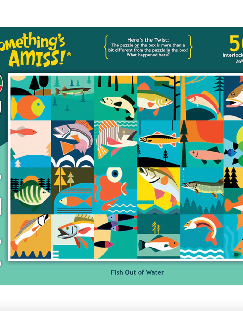 FISH OUT OF WATER PUZZLE 1000PC PUZZLE