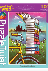PEACE LOVE BIKES BOOKS 1000PC PUZZLE