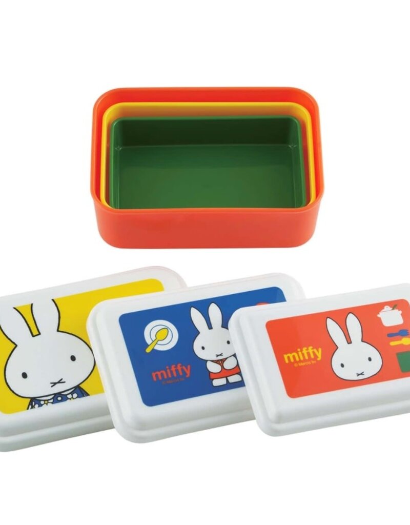 MIFFY 3 PIECE FOOD CONTAINER SET