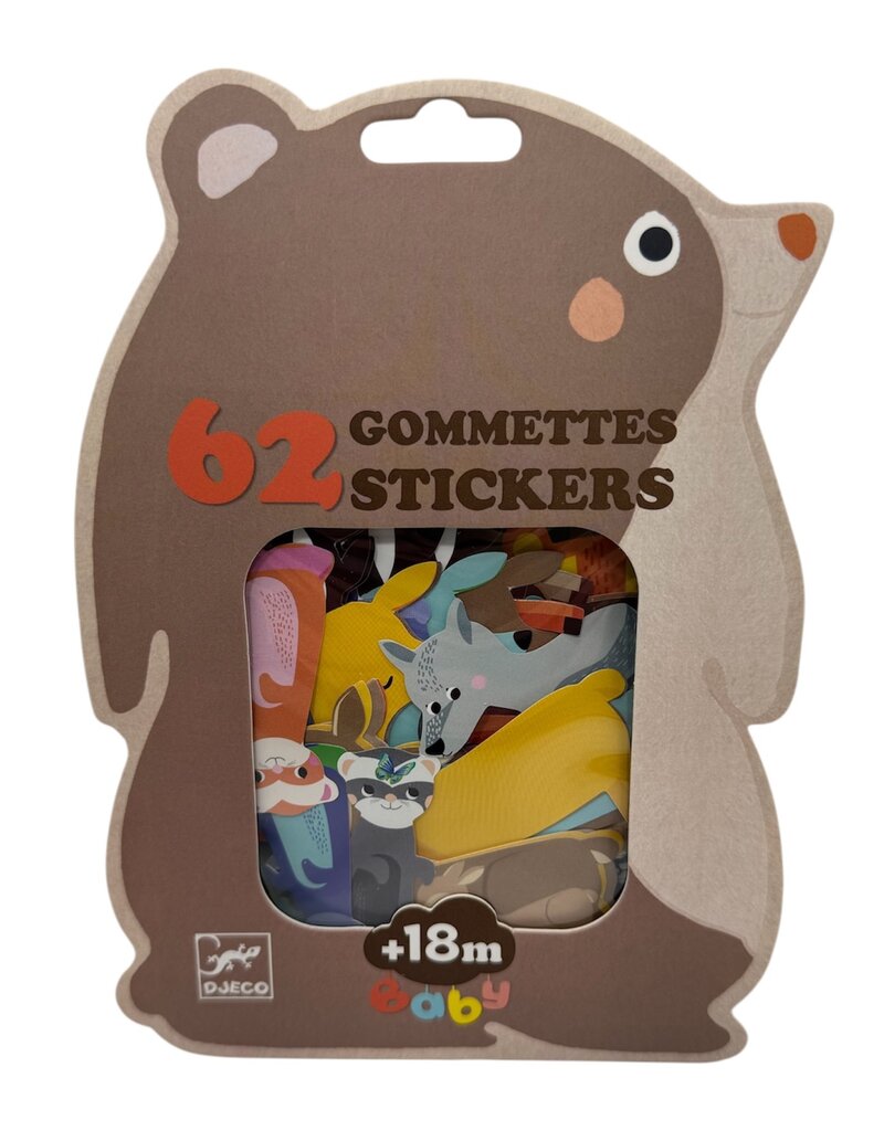 FOREST ANIMALS BABY STICKERS