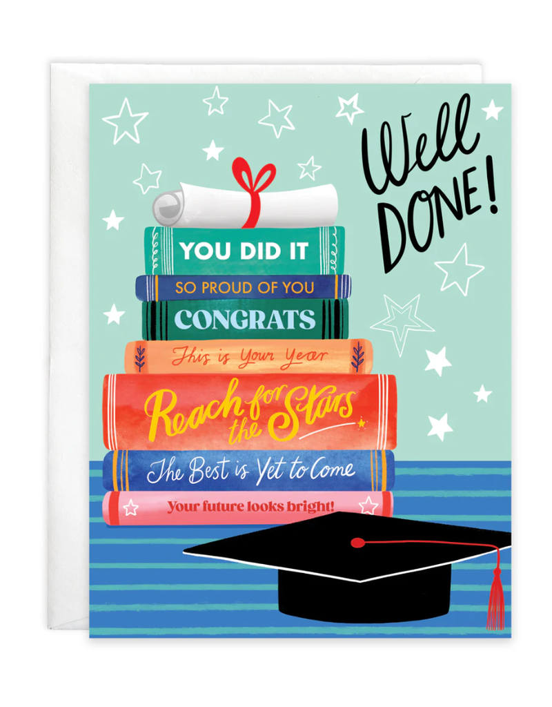 HAPPY GRAD BOOKS GRADUATION CC