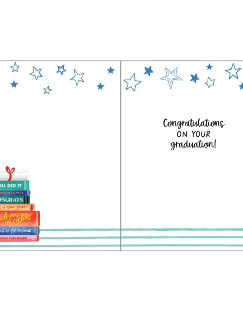 HAPPY GRAD BOOKS GRADUATION CC