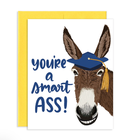 GREY STREET PAPER YOU'RE A SMART ASS DONKEY GRAD CC