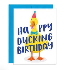 GREY STREET PAPER DUCKING BDAY CC